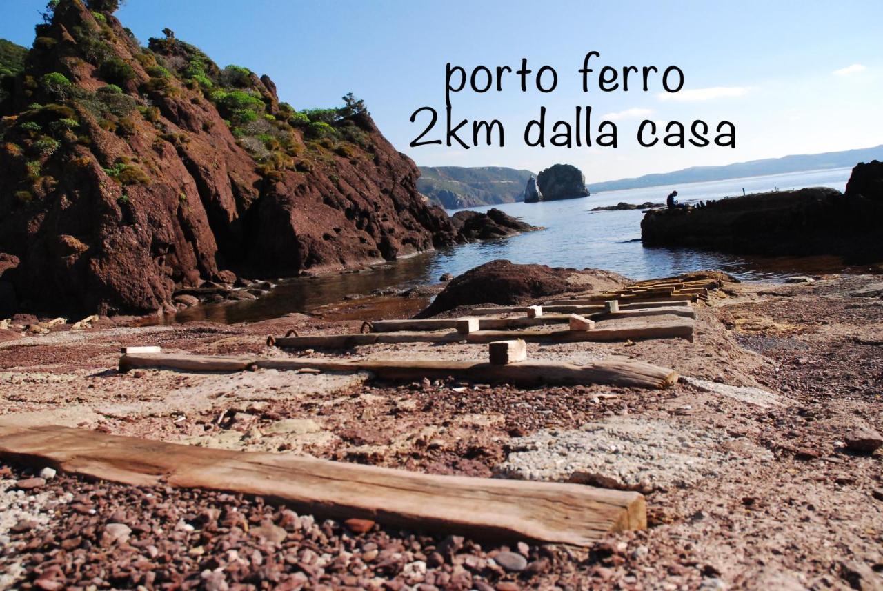 La Casa Del Mare Tanca Piras Villa Nebida Bagian luar foto