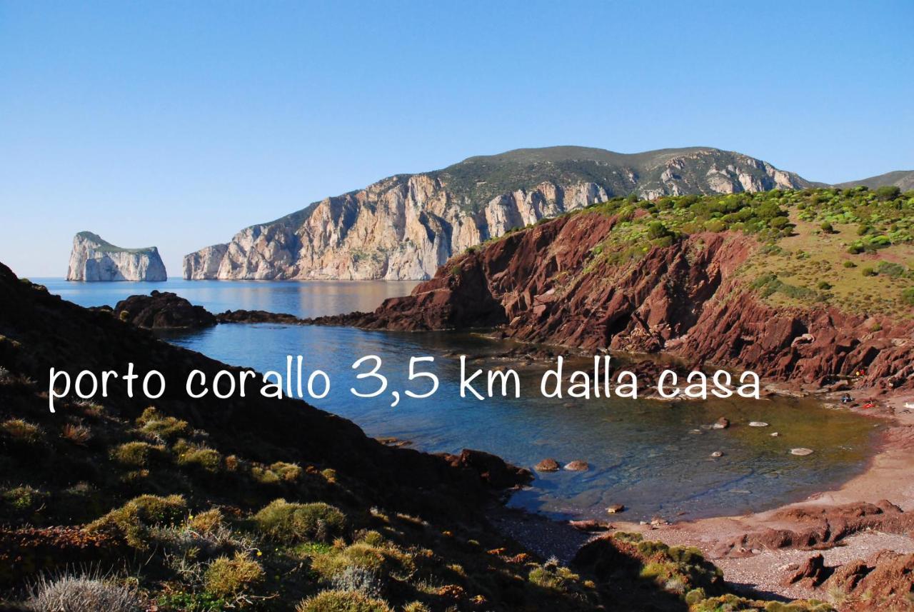 La Casa Del Mare Tanca Piras Villa Nebida Bagian luar foto