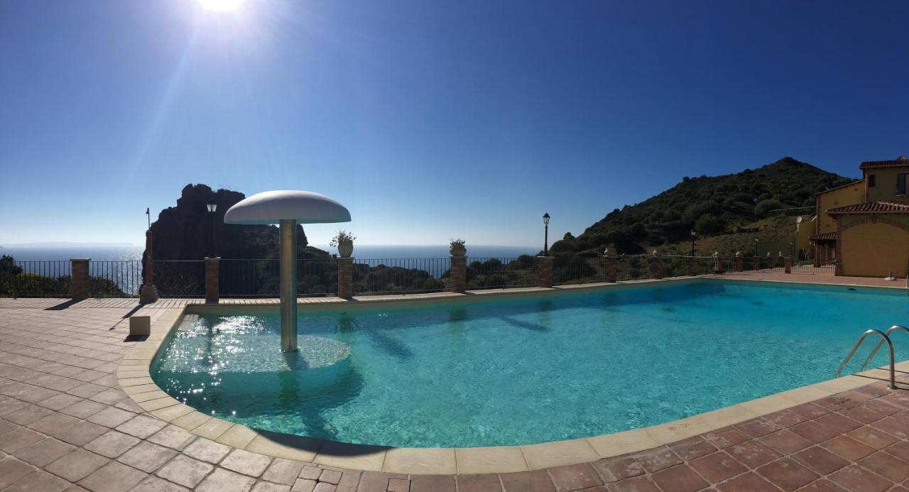 La Casa Del Mare Tanca Piras Villa Nebida Bagian luar foto