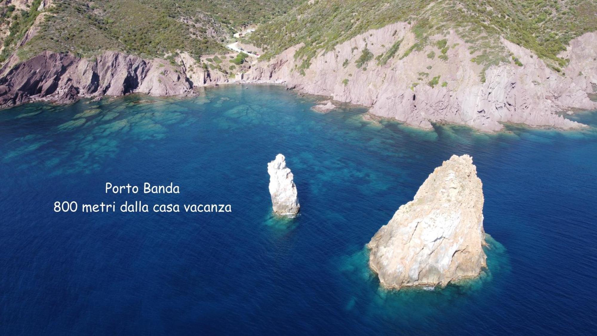 La Casa Del Mare Tanca Piras Villa Nebida Bagian luar foto
