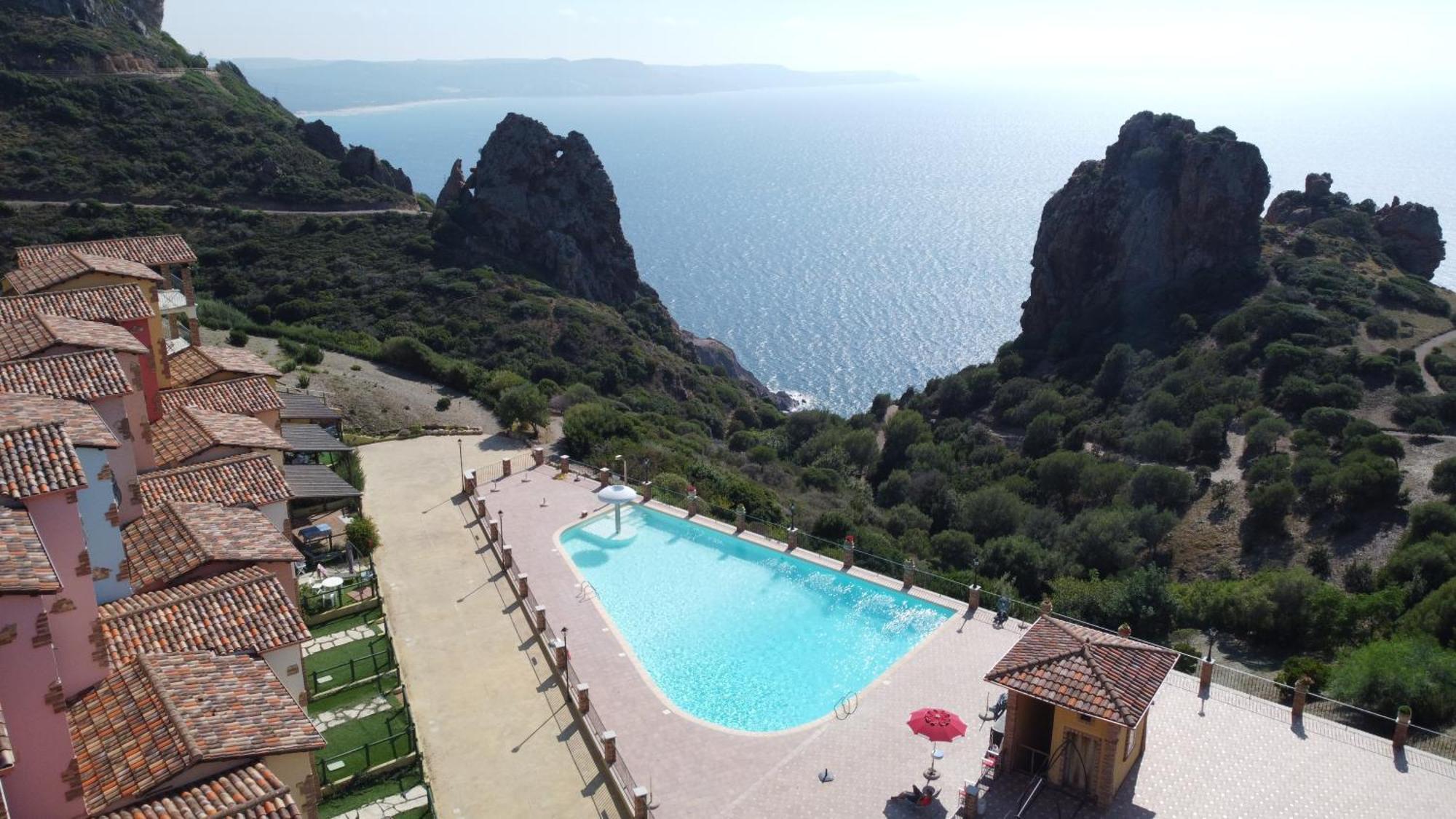 La Casa Del Mare Tanca Piras Villa Nebida Bagian luar foto