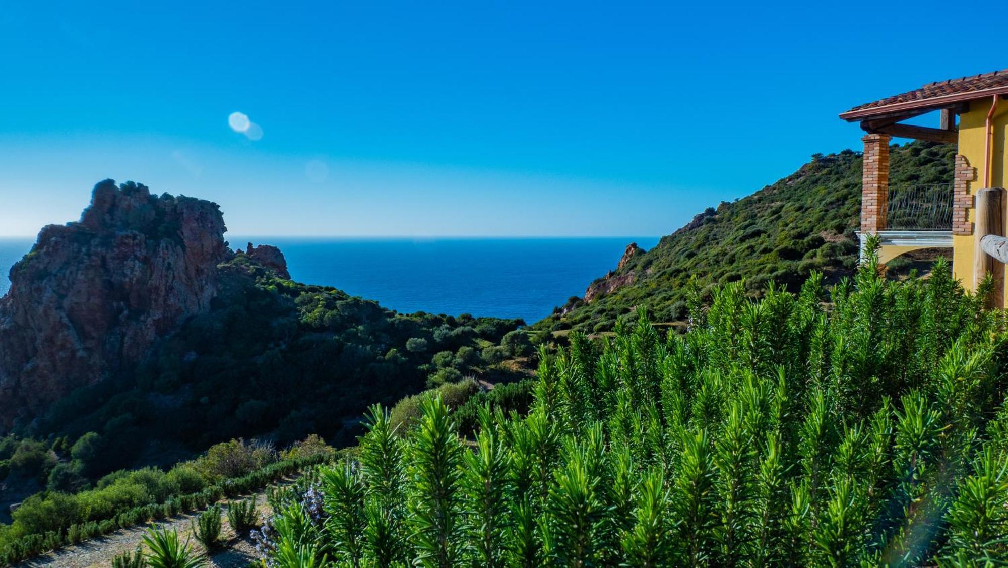 La Casa Del Mare Tanca Piras Villa Nebida Bagian luar foto